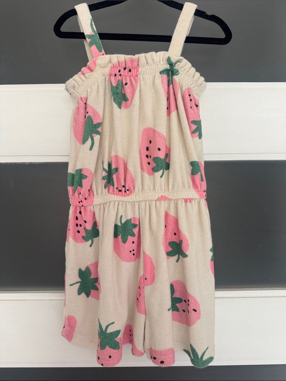 H&M Strawberry Print Romper